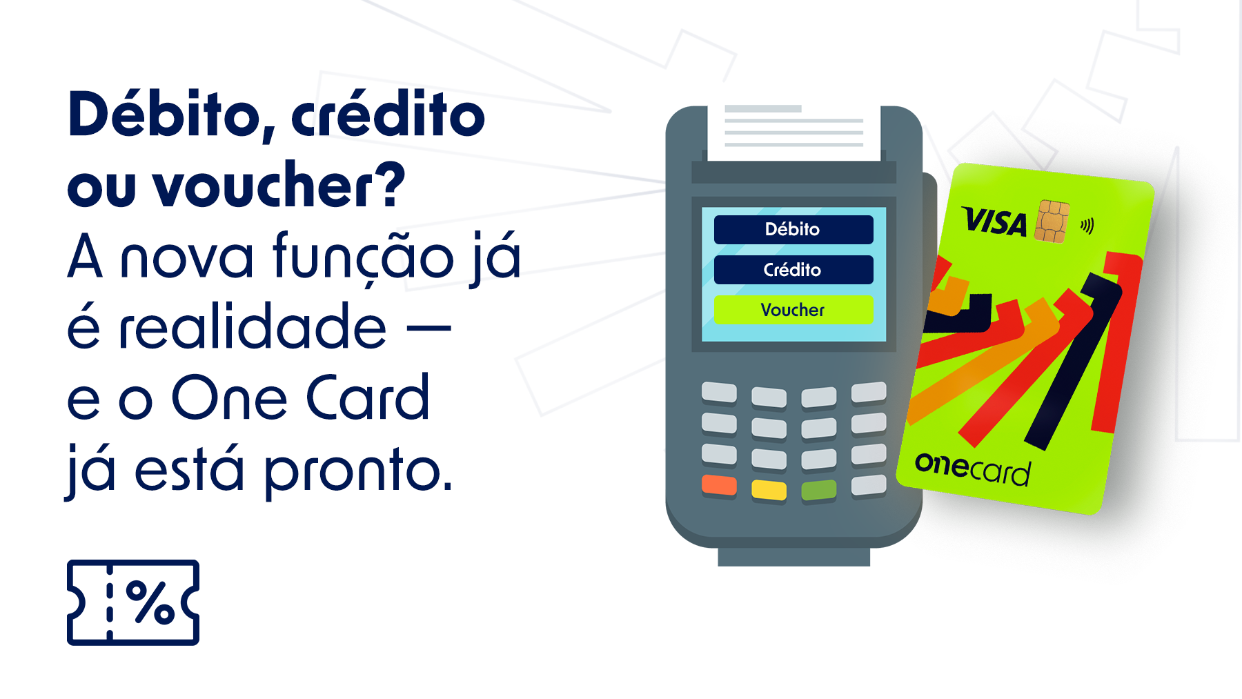 Função “voucher” nas maquininhas: novidade é válida a partir de novembro